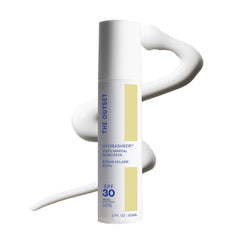 The Outset Hydrasheer SPF 30 bottle front view for everyday mineral protection.