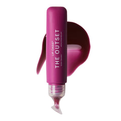 The Outset Lip Oasis balm-tube provides all-day hydration with a smooth glide.