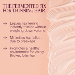 The Rootist Densify hair strands after application showing smoother look