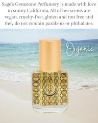The Sage Lifestyle Onyx roll-on emphasizing amber and oakmoss layers.