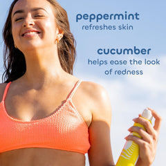 The Seaweed Bath Co. aloe-cucumber image emphasizes soothing hydration for sun-exposed skin.