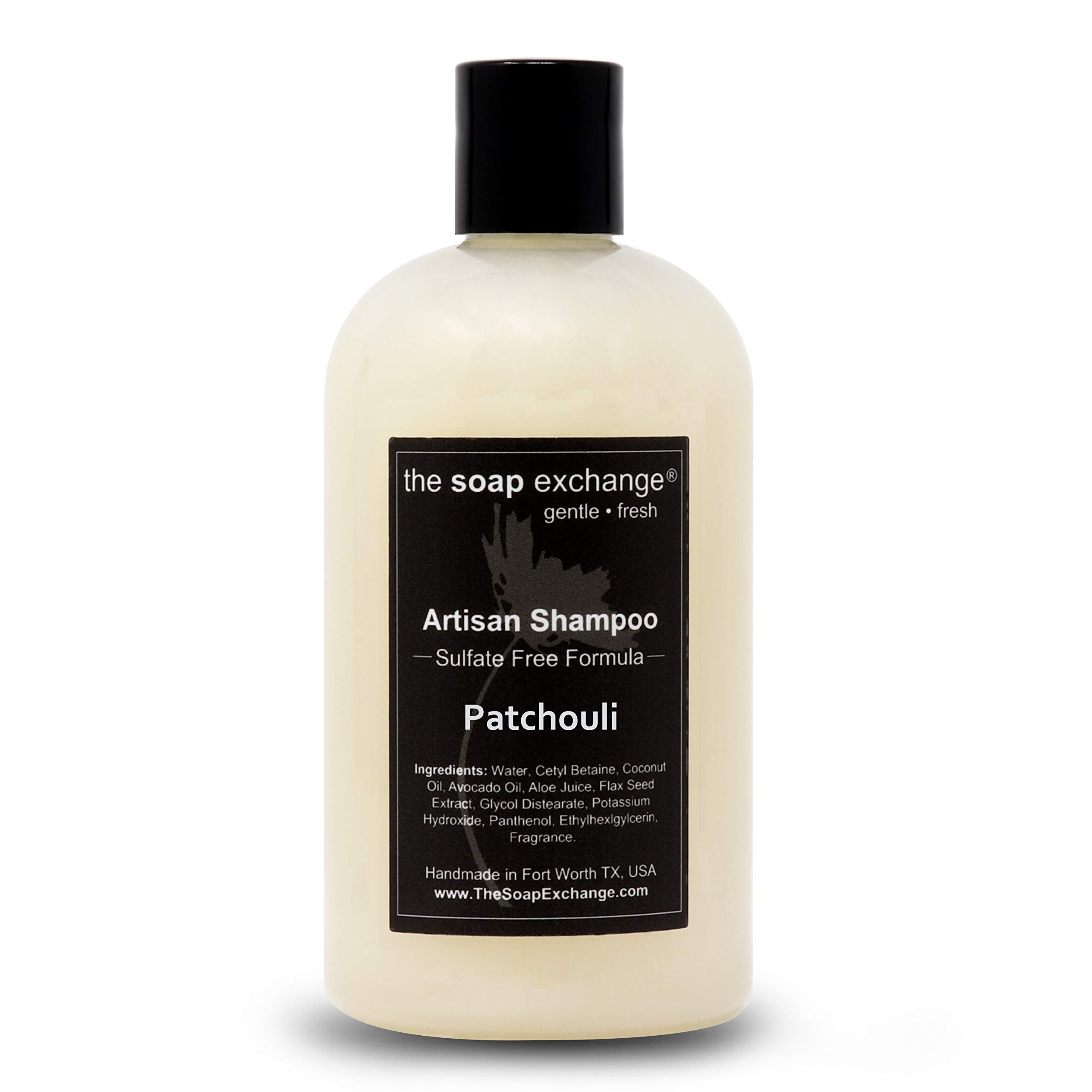 The Soap Exchange Hair Shampoo with avocado oil for smooth, nourished hair.