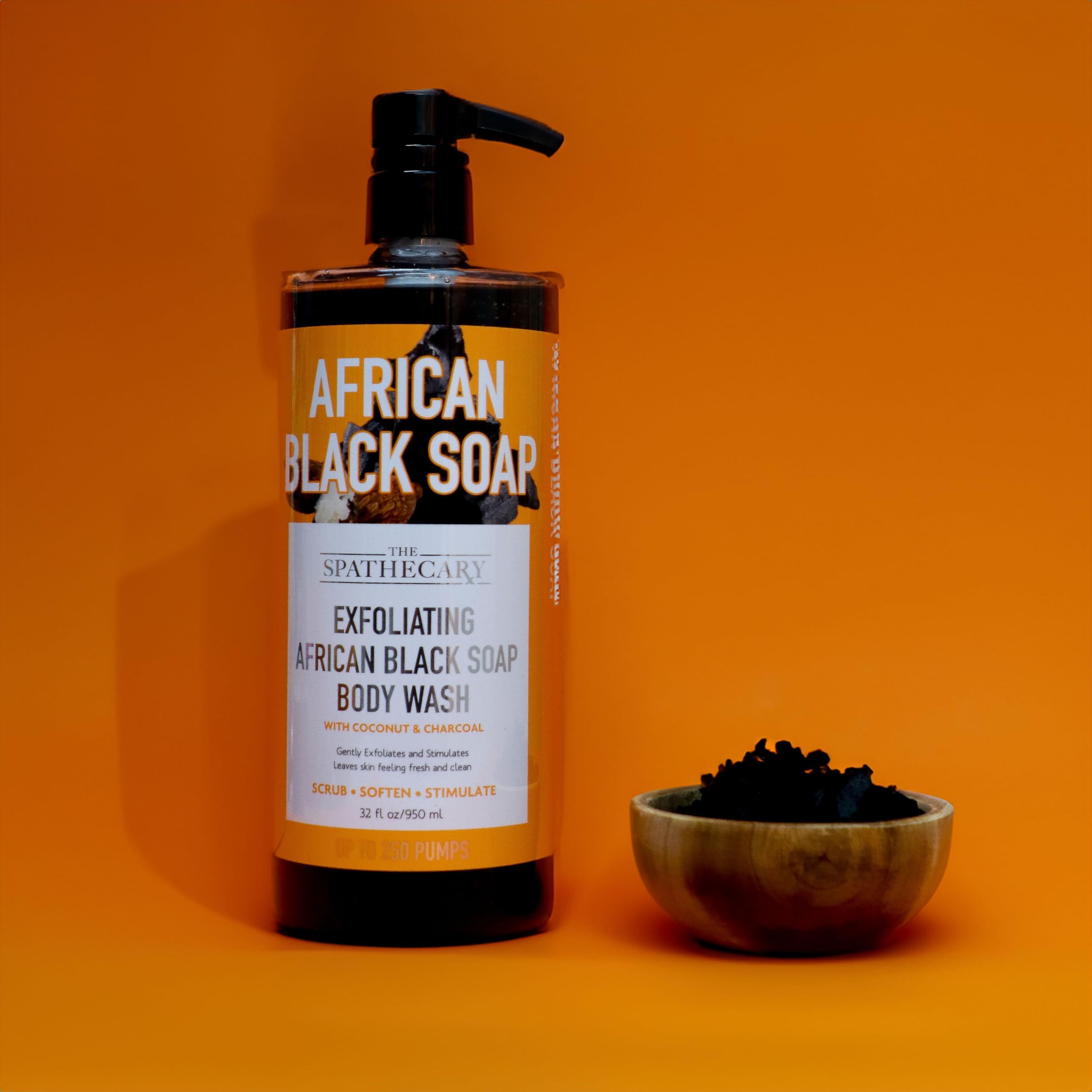 The Spathecary fragrance-rich scrub-texture close-up emphasizes gentle exfoliation and spa-like renewal.