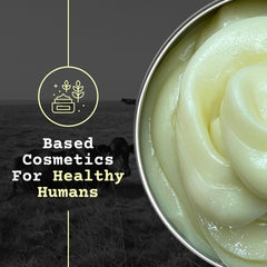 Beeswax detail in The Tallowed Truth F-Balm nourishing formula.