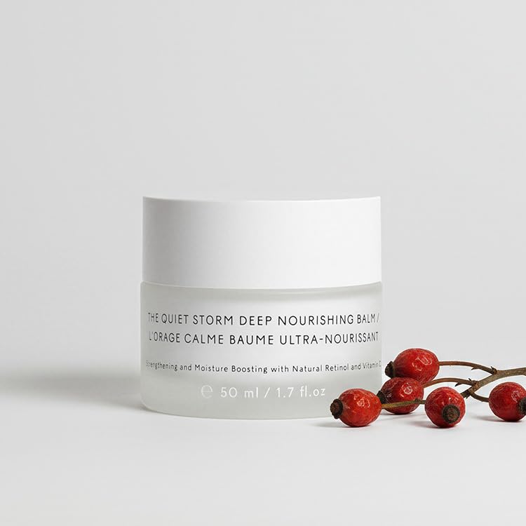 The Untamed Quiet Storm balm on skin demonstrates smooth, even coverage.