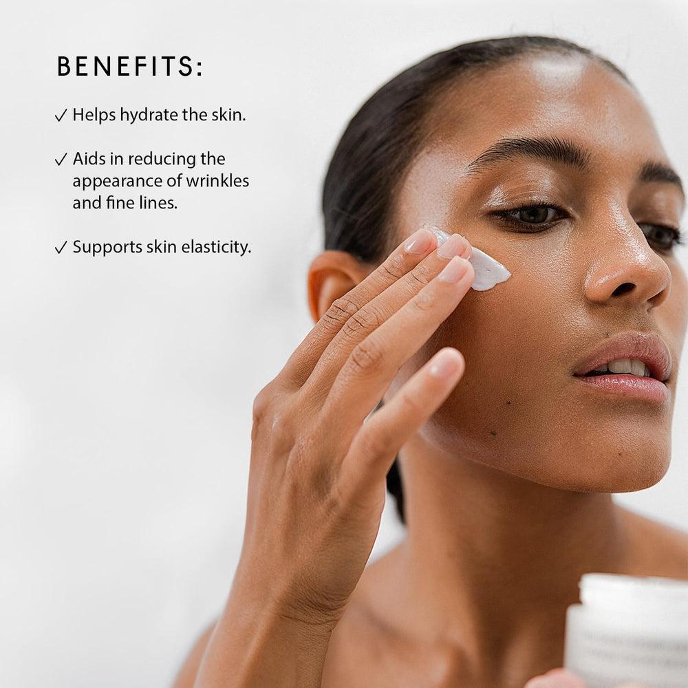The Untamed Quiet Storm Balm jar and lid show a rich, nourishing formula.