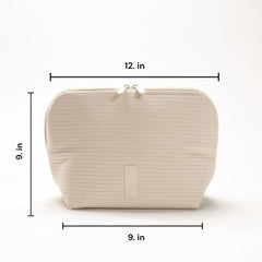 THE VERTI fold-down design opens to reveal skincare essentials quickly