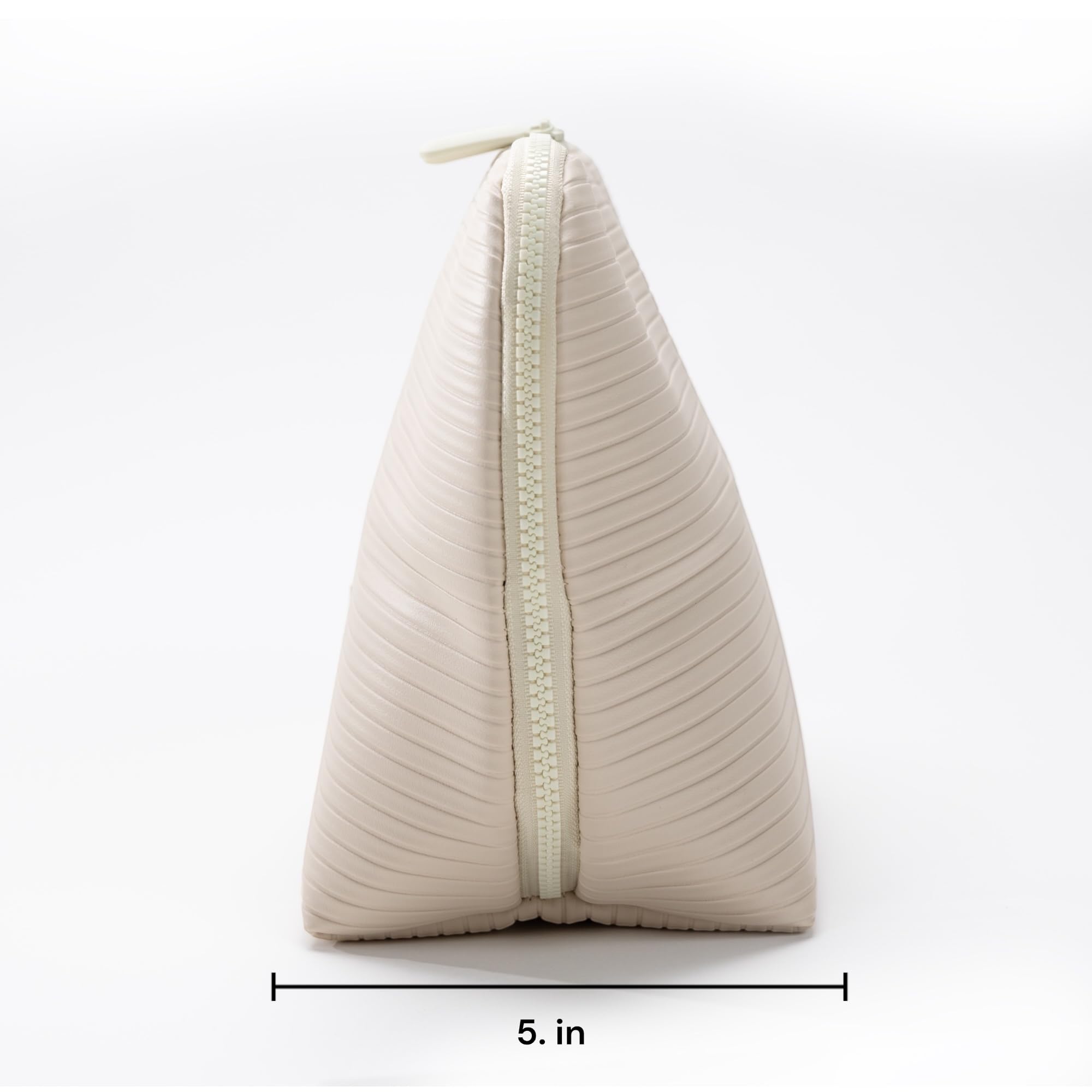 THE VERTI reinforced base provides stability on vanity or counter