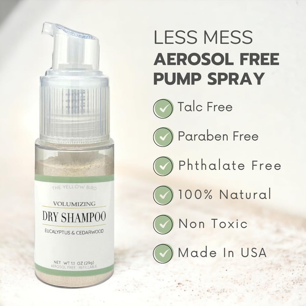 The Yellow Bird natural plant-based formula highlighting vegan ingredients.