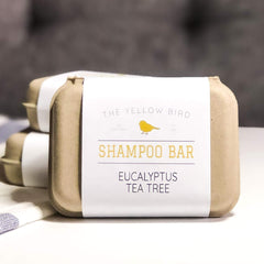 The Yellow Bird peppermint scent bar refreshes the scalp