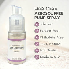 The Yellow Bird travel-ready pack keeps hair fresh between trips.