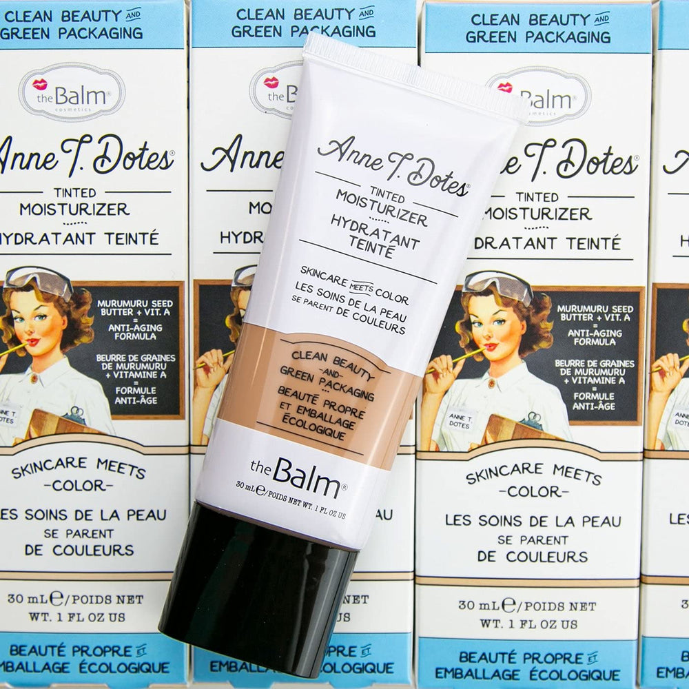 theBalm Anne Dotes 12 shade display helps find your match