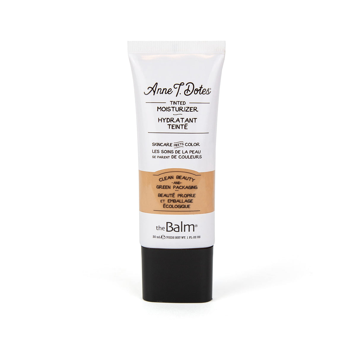 theBalm Anne Dotes bottle shows a lightweight formula for even skin tone