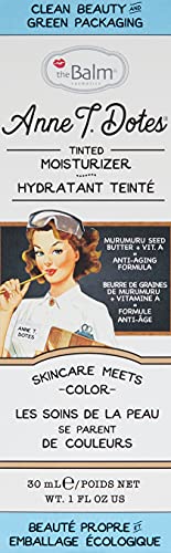 theBalm Anne Dotes tube front highlights shade range for easy matching