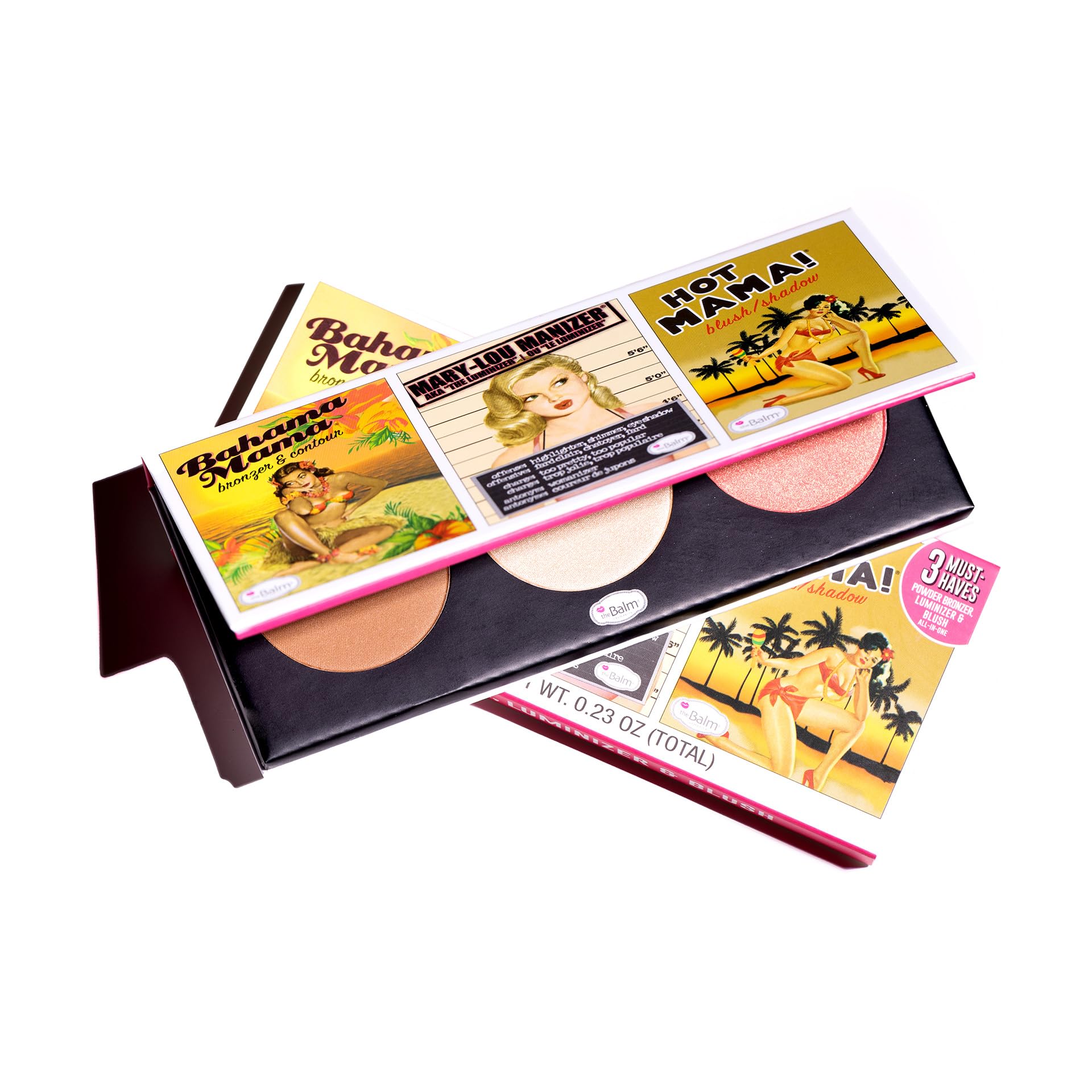 theBalm Mary-Lou Manizer highlighter delivers luminous glow on cheekbones and inner corners