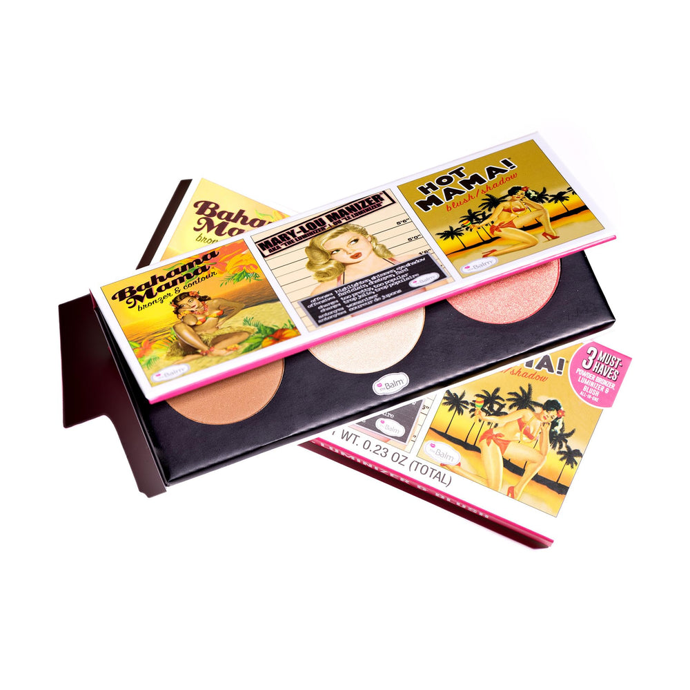 theBalm Mary-Lou Manizer highlighter delivers luminous glow on cheekbones and inner corners