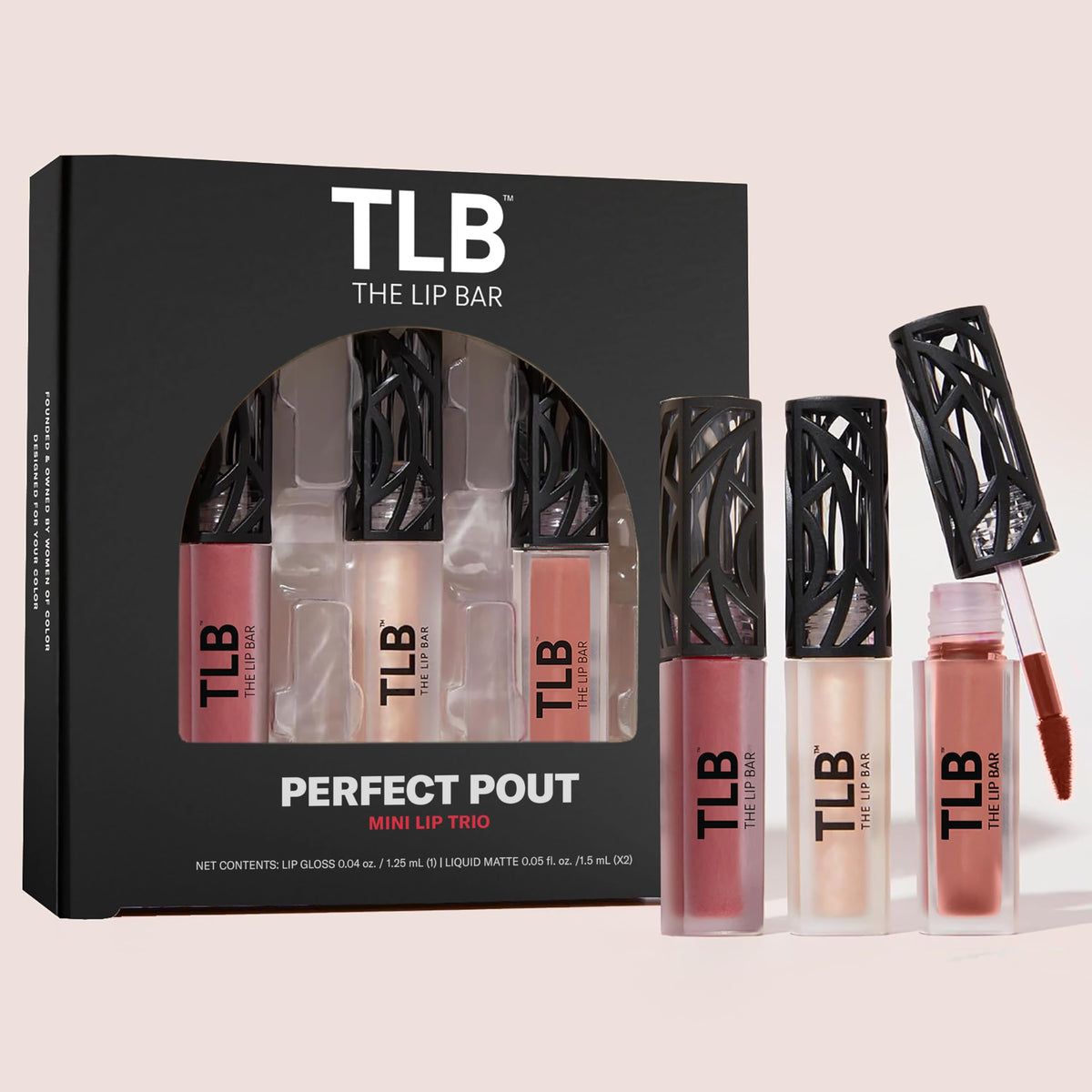 The Lip Bar Bawse Lady Nonstop Liquid Matte bottle in bold red for versatile looks