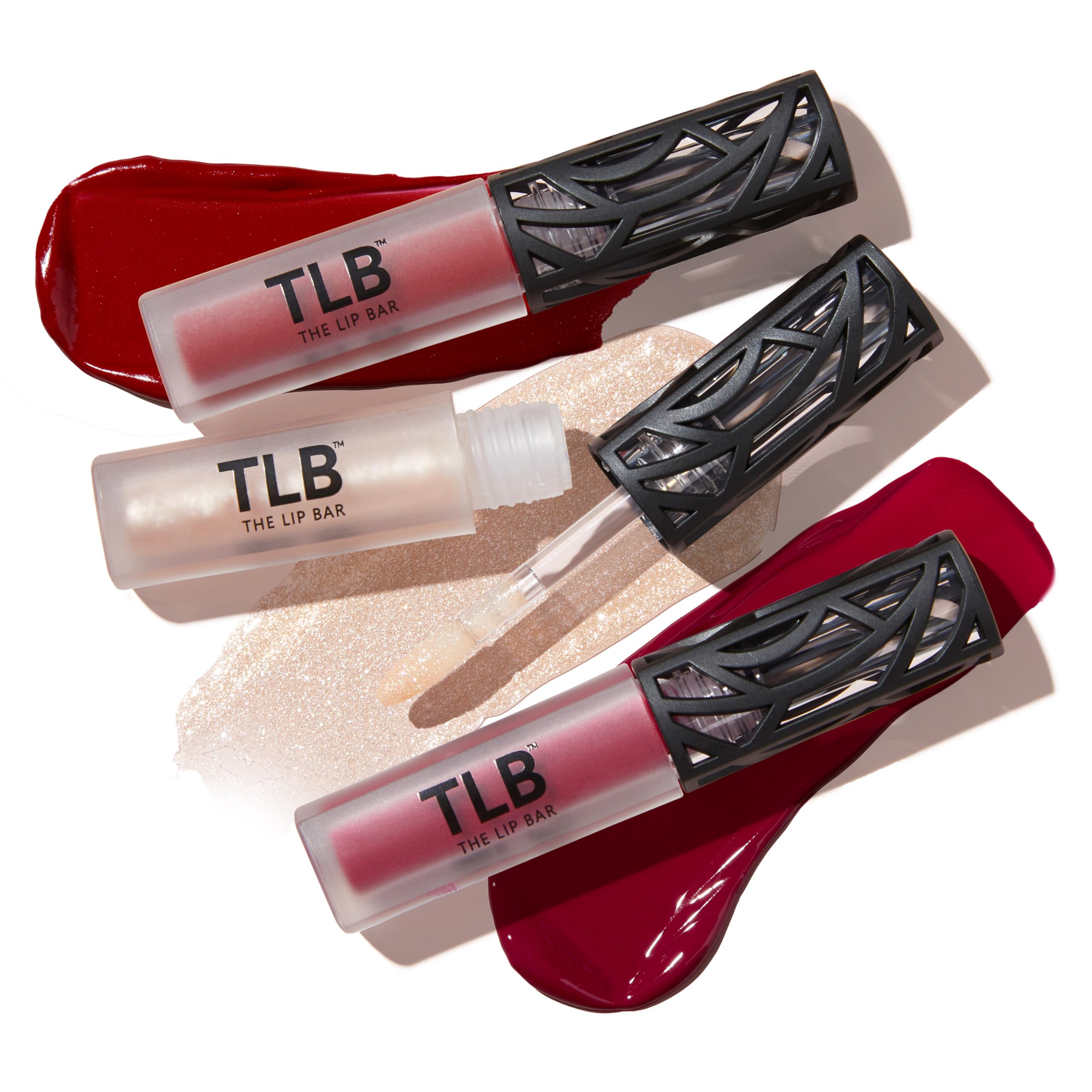 The Lip Bar Gamechanger Gloss Up Lip Gloss bottle delivers juicy shine with a non sticky feel