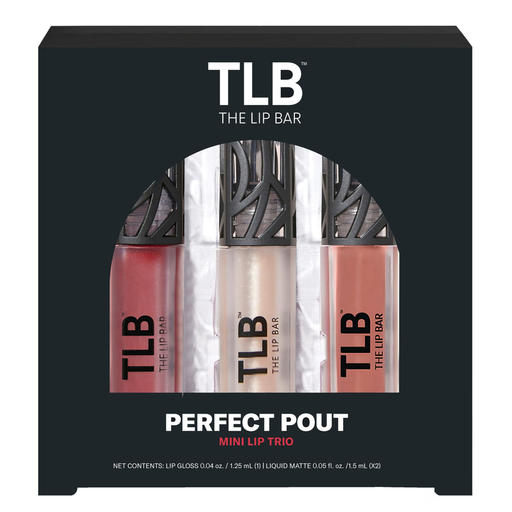 The Lip Bar Trophy Wife Gloss Up Lip Gloss bottle adds a shimmery finish, perfect as a topper
