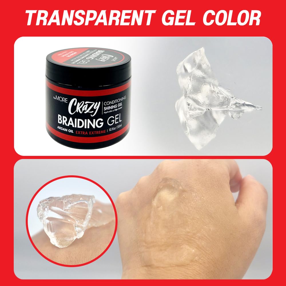 Argan Oil in The MORE gel highlighted in a close-up.