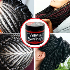 Edge taming with The MORE gel for a smooth hairline.