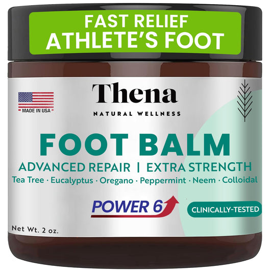 THENA Athletes Foot Cream bottle for fast relief