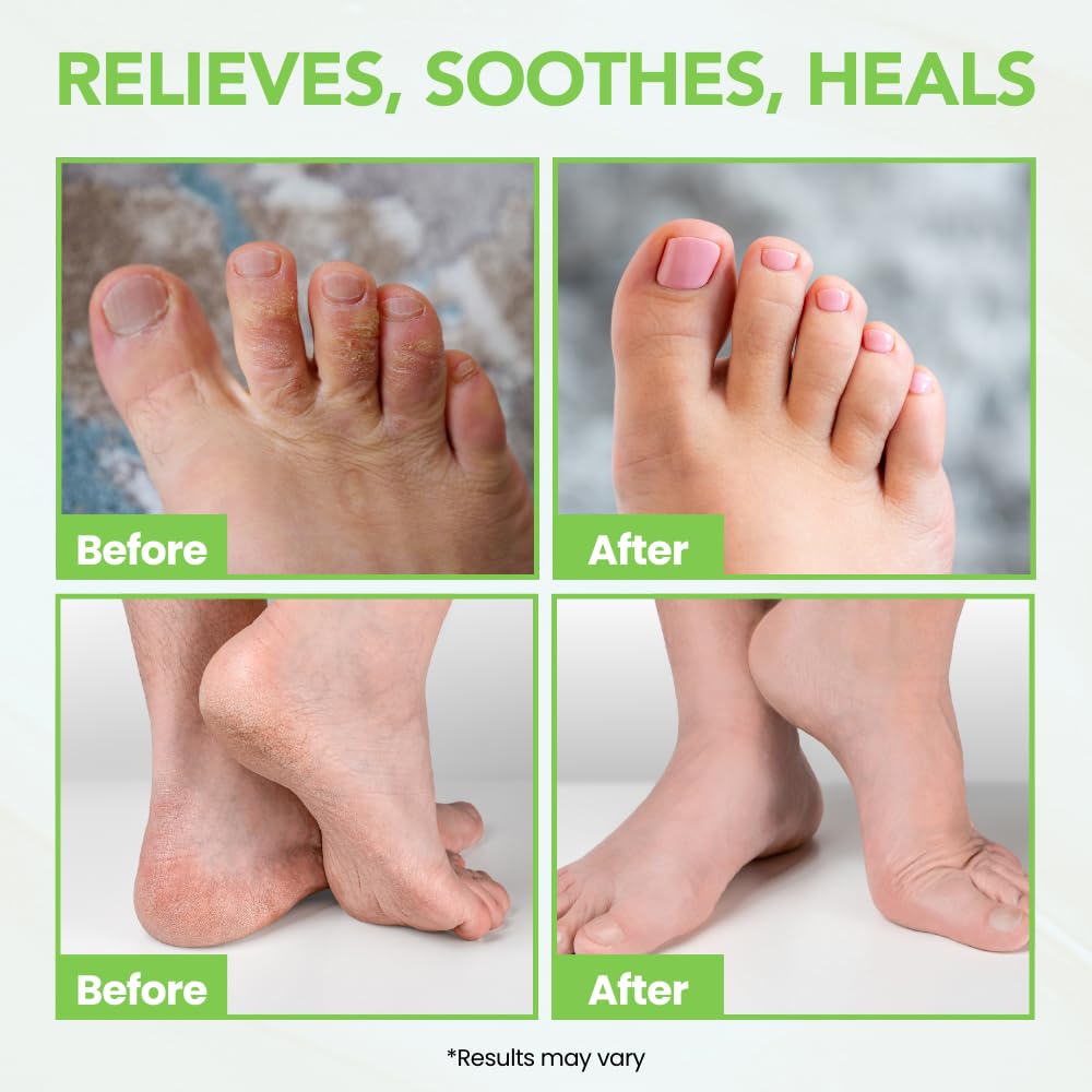 Cooling menthol effect from THENA formula refreshing tired feet
