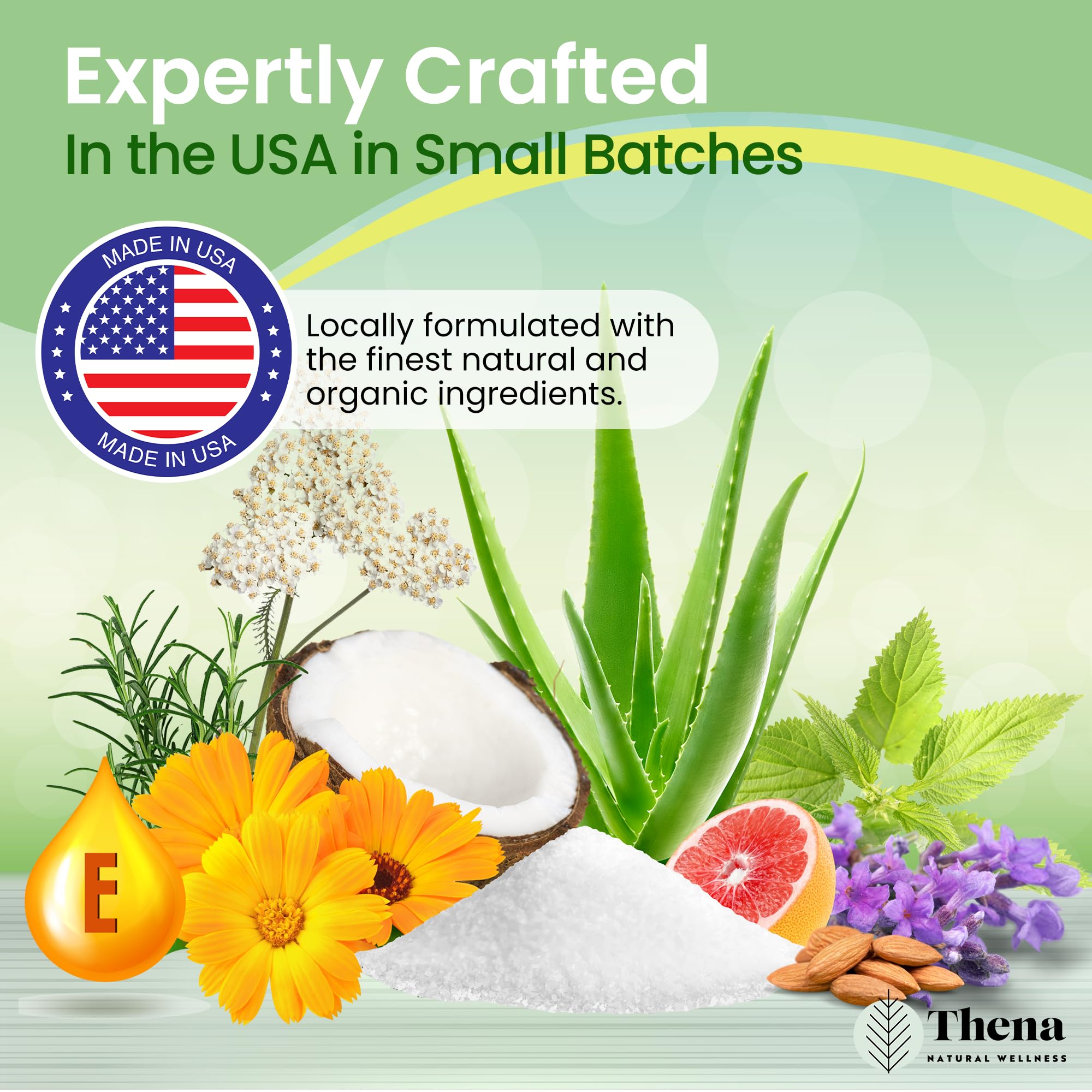 All natural THENA sitz bath for a comforting postpartum routine