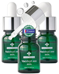 ThePURI Matrixyl 3000 serum 3-pack bottles for easy daily peptide care.