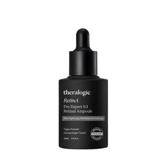 Theralogic RetinA Pro Expert ampoule bottle with 0.3% retinal for smoother skin.