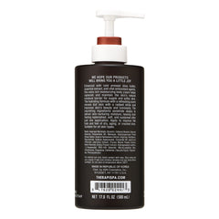 THERAPISPA hand-application with lotion demonstrates easy spread and instant softness.
