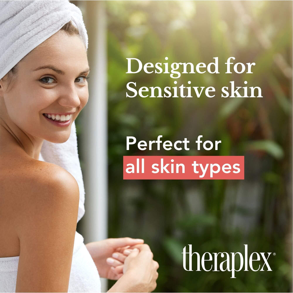 Theraplex Hydrolotion in routine setup supports daily sensitive skin care