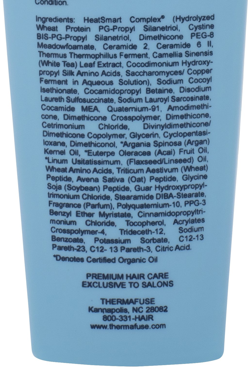 Thermafuse HeatSmart Serum Shampoo color-safe formula protects vibrancy.