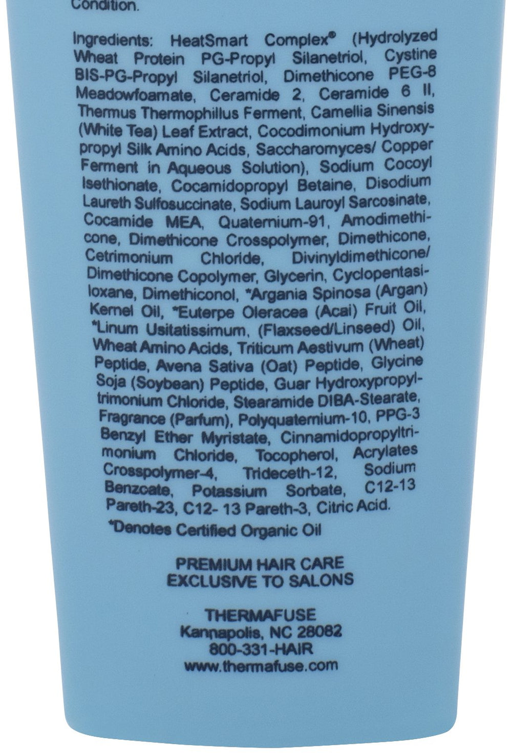 Thermafuse HeatSmart Serum Shampoo color-safe formula protects vibrancy.