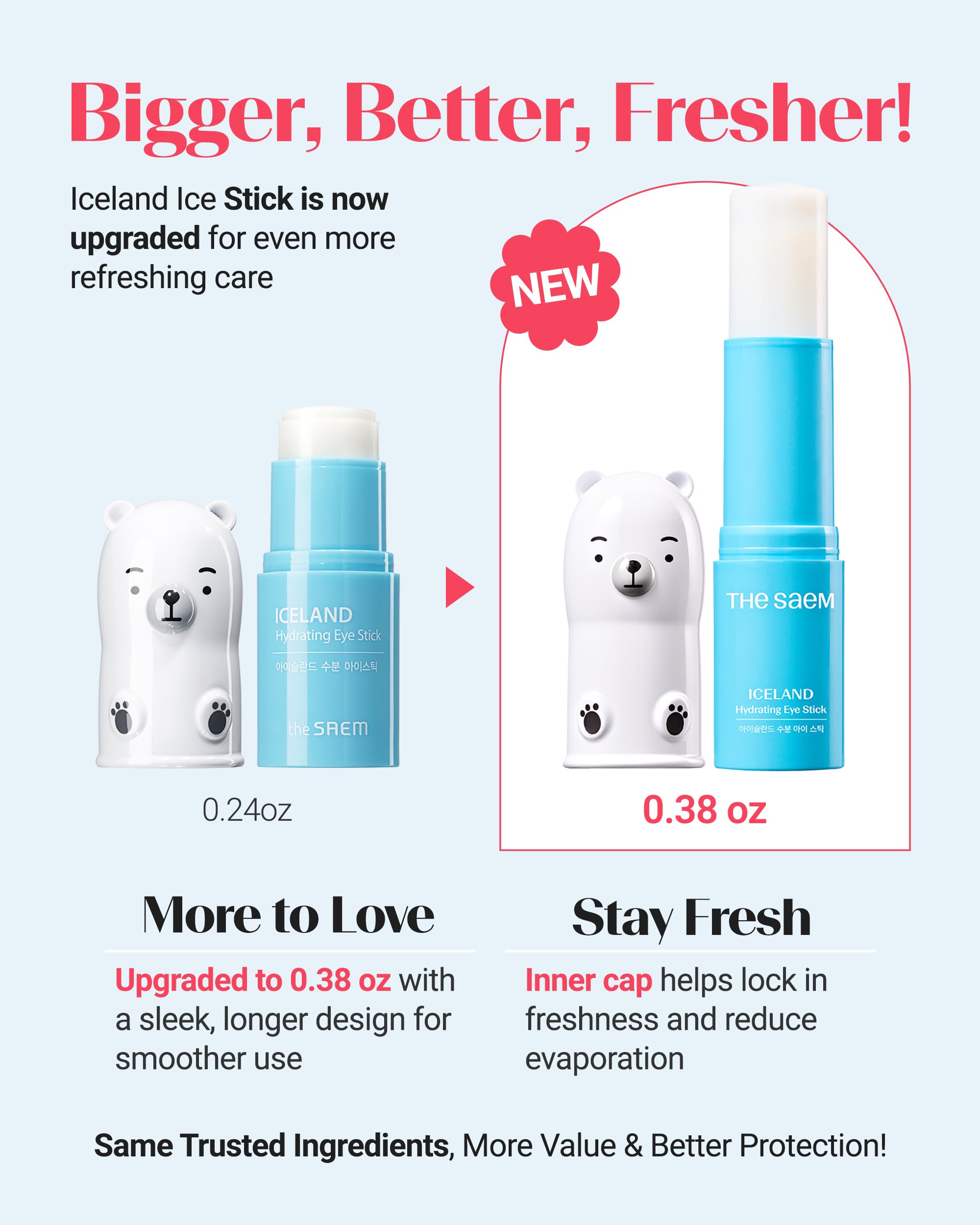 THESAEM Collagen Eye Stick roller supports elasticity appearance