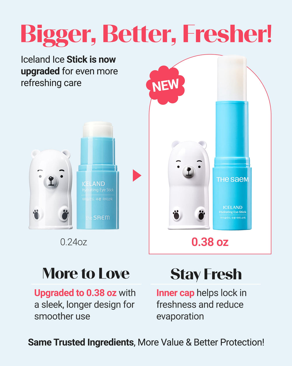 THESAEM Collagen Eye Stick roller supports elasticity appearance