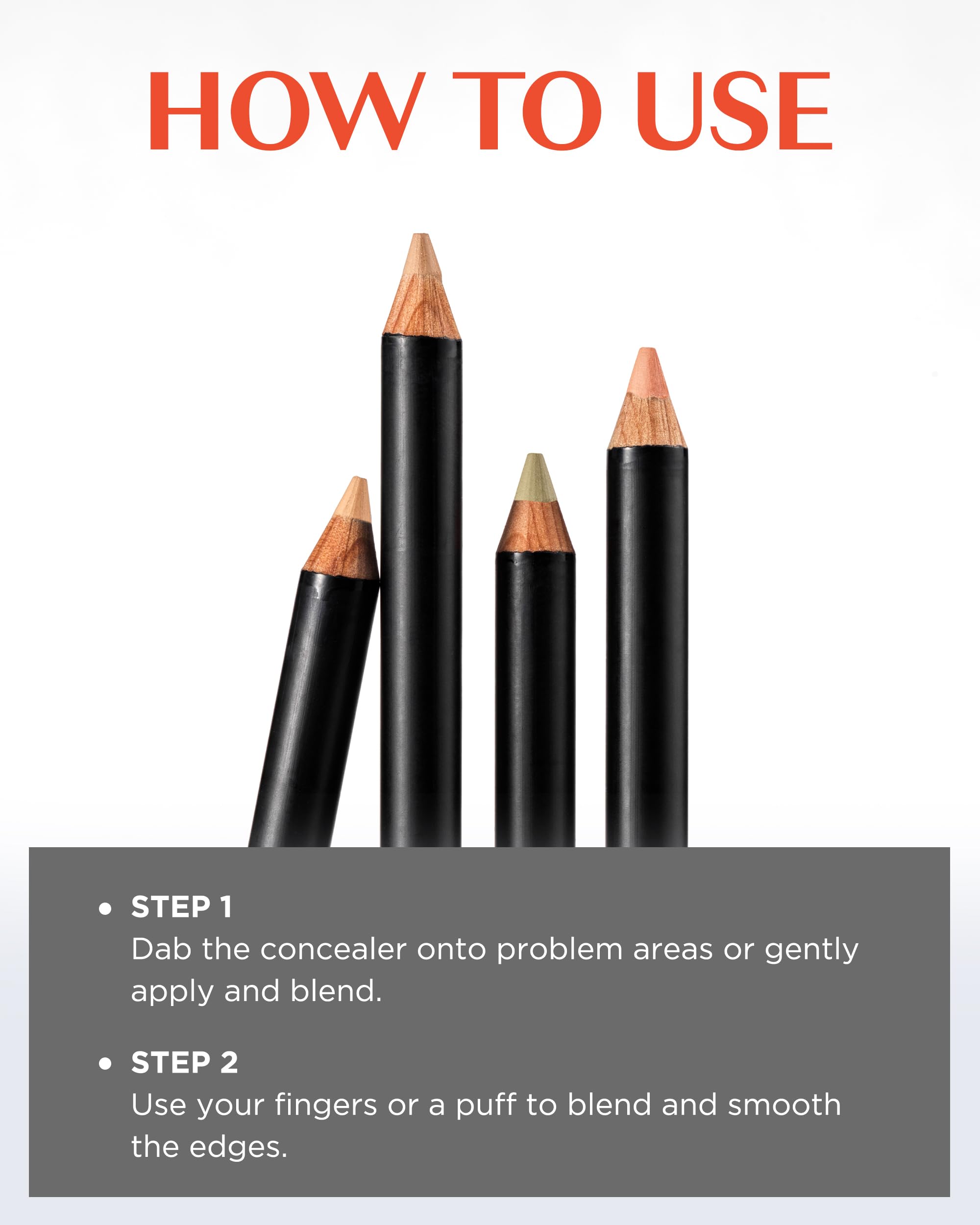 THESAEM Portable concealer pencil enables easy on-the-go touch-ups.