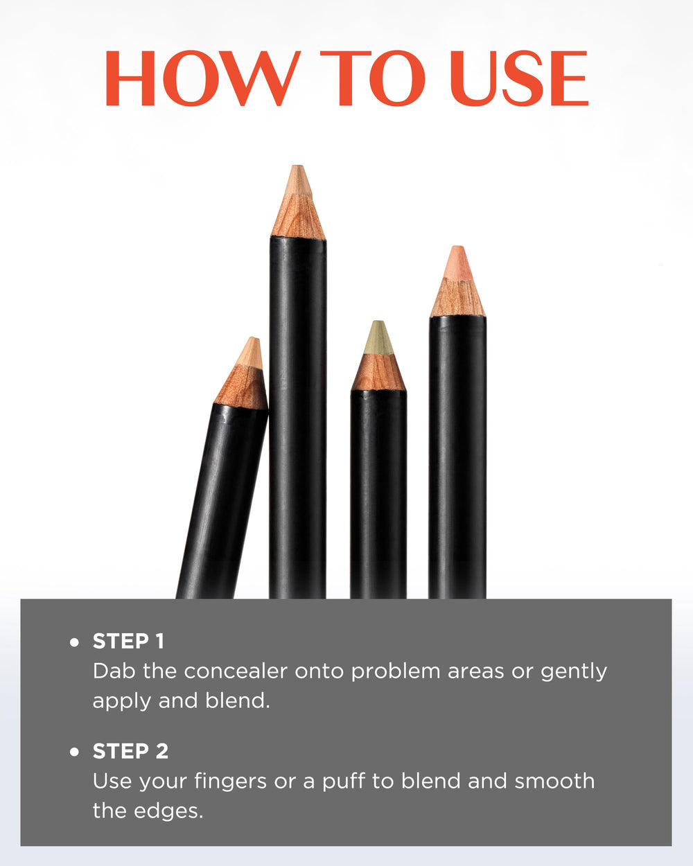 THESAEM Portable concealer pencil enables easy on-the-go touch-ups.
