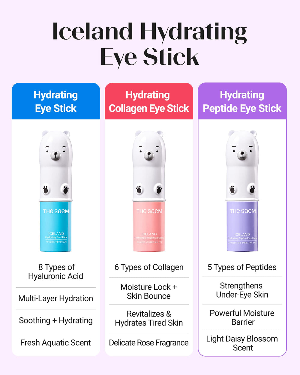 Daisy scent note on THESAEM Iceland Hydrating Eye Stick