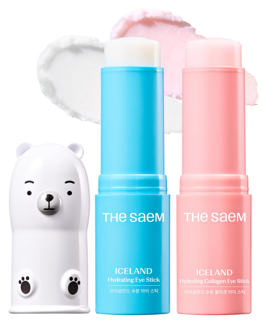 THESAEM Iceland Hydrating Eye Stick roller for deep hydration
