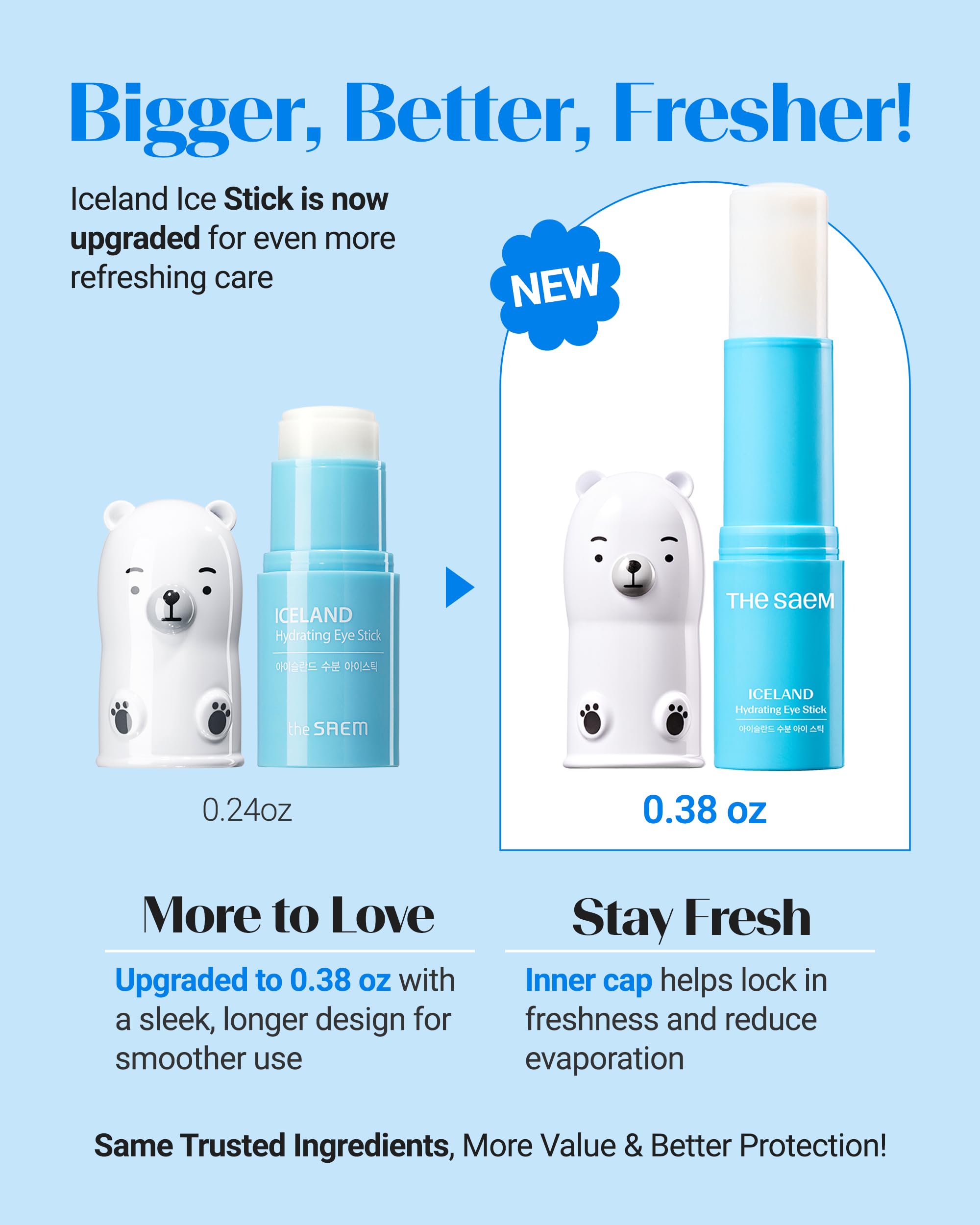 THESAEM Iceland Eye Stick targets under-eye area to reduce puffiness and wrinkles