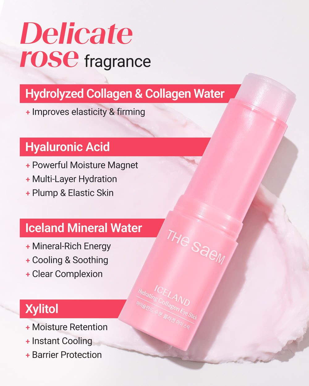 THESAEM Iceland Moss Ice Plant antioxidants protect and revitalize the eye area