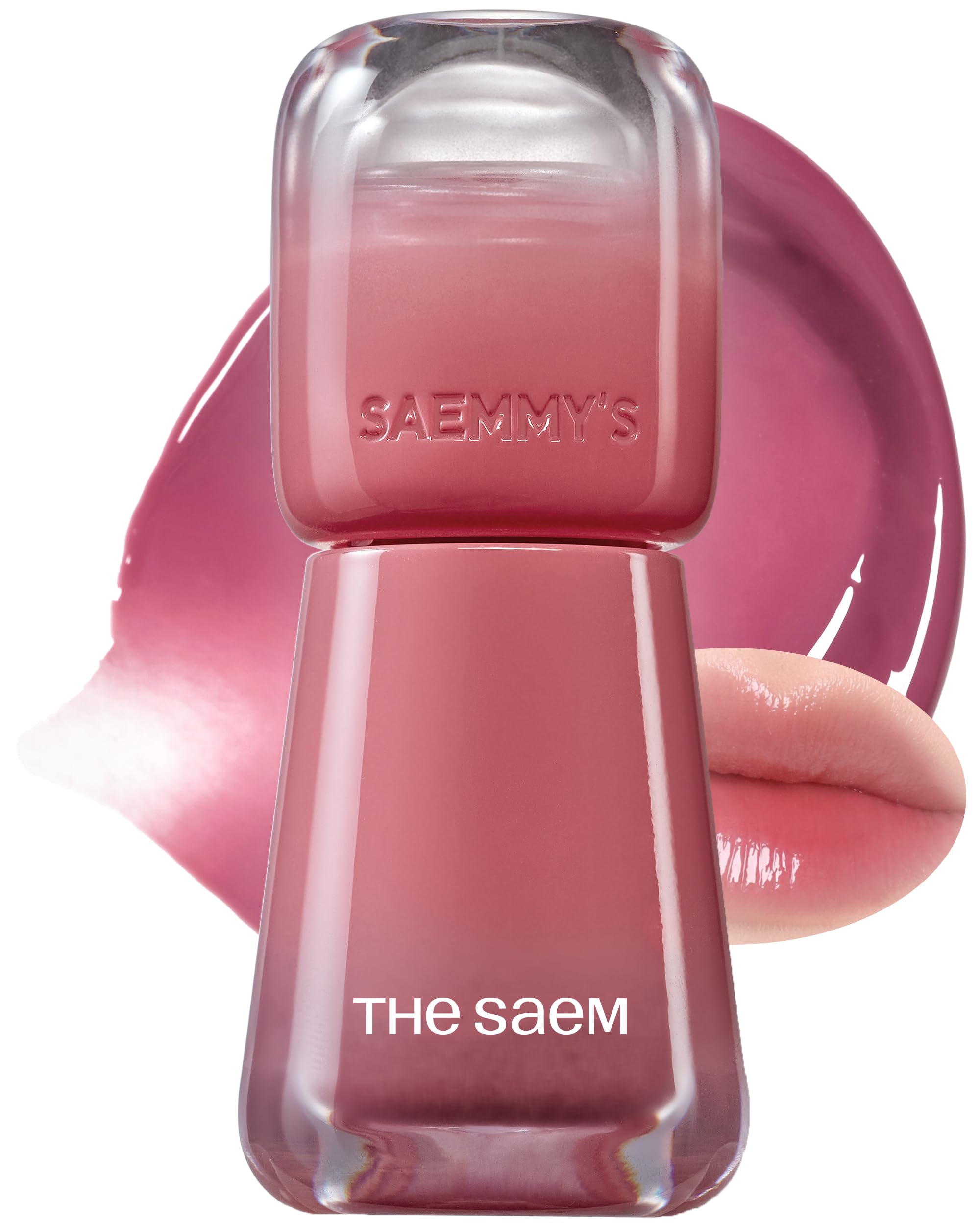 THESAEM Saemmy's Ade Shot Tint Violet Gin glow with jelly-like radiance for hydrated lips.