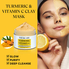 theskcare silicone mud mask brush aids smooth, even application.
