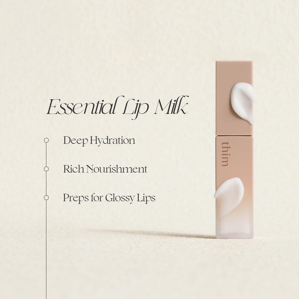 thim Essential Lip Milk compact with label close-up