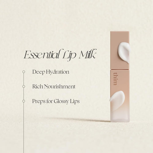 thim Essential Lip Milk compact with label close-up
