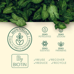 Think Vegan bottle under soft light highlighting organic formula.