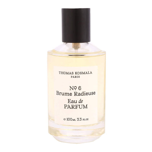 Thomas Kosmala No 6 Brume Radieuse bottle close-up for an elegant evening scent