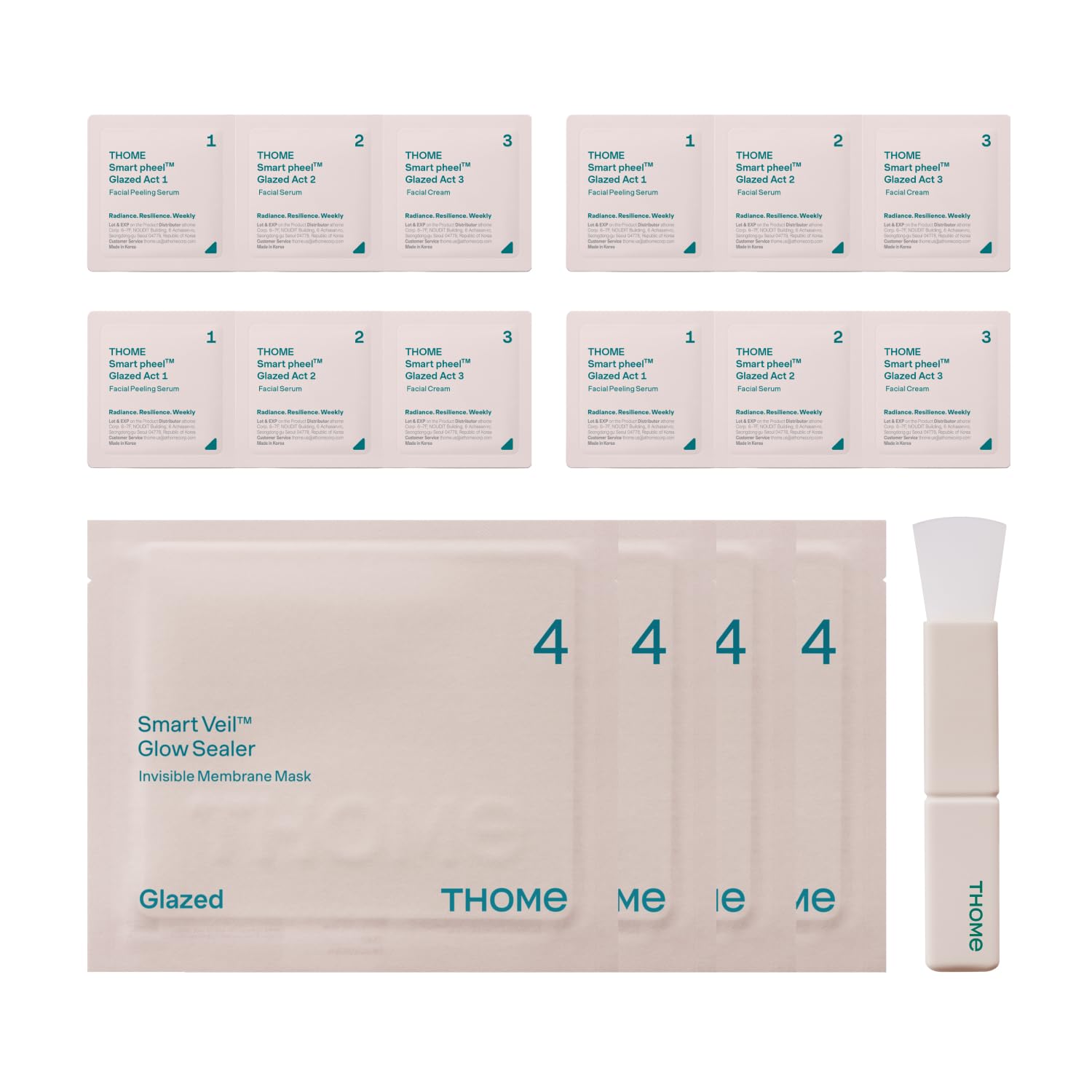 THOME G-Peel Week 1 application for gentle exfoliation and renewed texture.