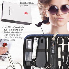 Three Swords Germany tweezers for precise grip.
